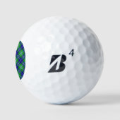Clan Douglas Tartan Golfballen (Logo)