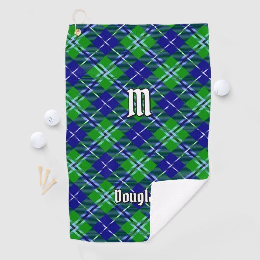 Clan Douglas Tartan Golfhanddoek (Insitu)