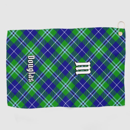 Clan Douglas Tartan Golfhanddoek (Horizontaal)