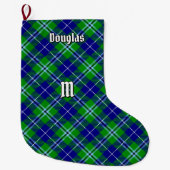 Clan Douglas Tartan Grote Kerstsok (Voorkant)