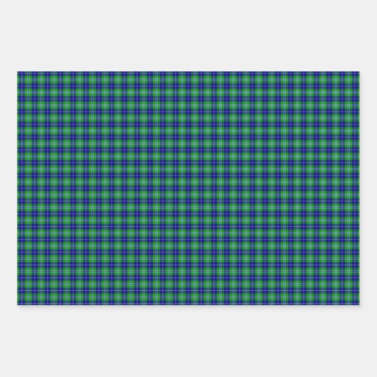 Clan Douglas Tartan Inpakpapier Vel (Voorkant)
