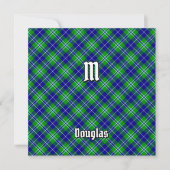 Clan Douglas Tartan Kaart (Voorkant)