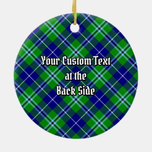 Clan Douglas Tartan Keramisch Ornament (Achterkant)