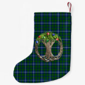 Clan Douglas Tartan Kleine Kerstsok (Achterkant)