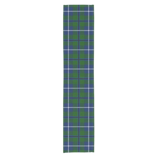 Clan Douglas Tartan Korte Tafelloper (Voorkant)