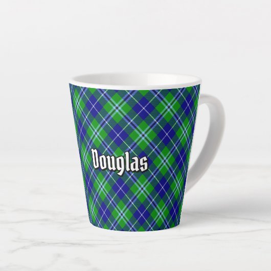 Clan Douglas Tartan Latte Mok (Rechterhoek)