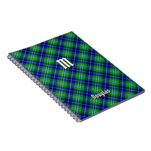 Clan Douglas Tartan Notitieboek (Rechterzijde)