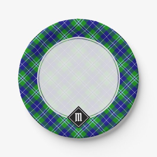 Clan Douglas Tartan Papieren Bordje (Voorkant)