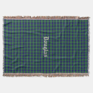 Clan Douglas Tartan Pset Custom Throw Blanket Deken