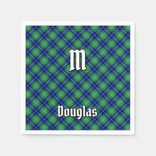 Clan Douglas Tartan Servet (Voorkant)