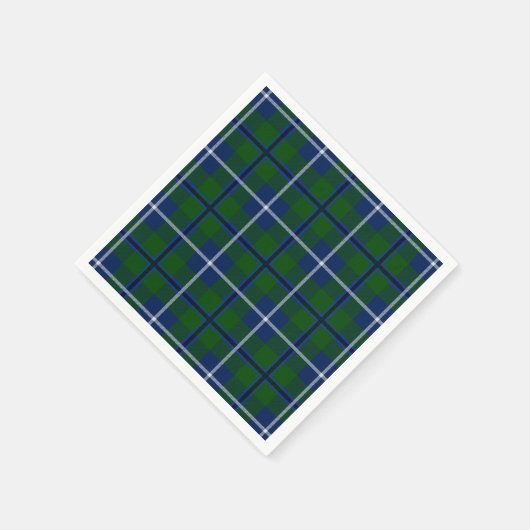 Clan Douglas Tartan Servetten (Hoek)