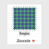 Clan Douglas Tartan Sticker (Vel)