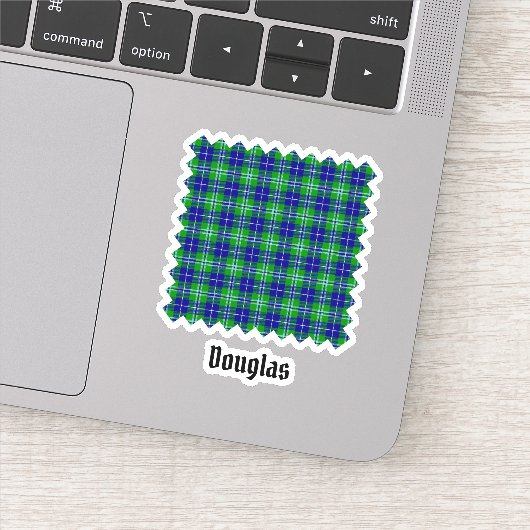 Clan Douglas Tartan Sticker (Detail)