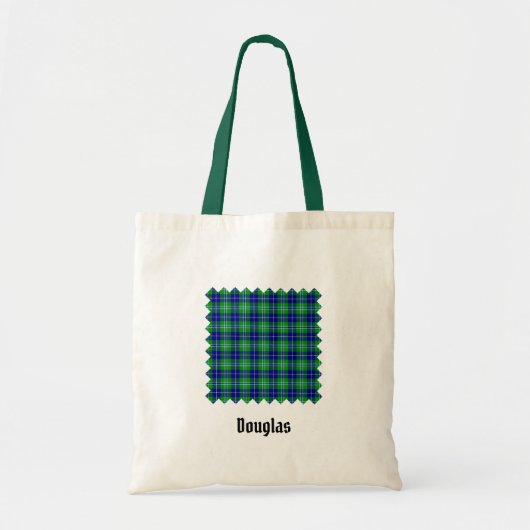 Clan Douglas Tartan Tote Bag (Voorkant)