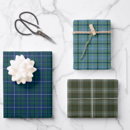 Clan Douglas Tartan Variaties Inpakpapier Vel
