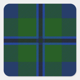 Clan Douglas Tartan Vierkante Sticker
