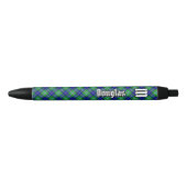 Clan Douglas Tartan Zwarte Inkt Pen (Voorkant)