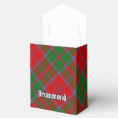 Clan Drummond Crest over Tartan Bedankdoosjes (Geopend)