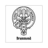 Clan Drummond Crest Rubber Stamp Rubberstempel (Afrduk)