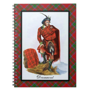 Clan Drummond Scottish Highland Dreams Notitieboek
