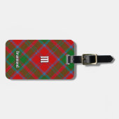 Clan Drummond Tartan Bagagelabel (Voorkant horizontaal)