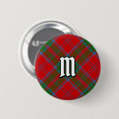 Clan Drummond Tartan Button (Voorkant /achterkant)