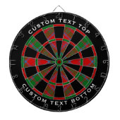 Clan Drummond Tartan Dartbord (Voorkant)