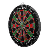 Clan Drummond Tartan Dartbord (Voorkant Rechts)