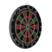 Clan Drummond Tartan Dartbord (Voorkant Links)