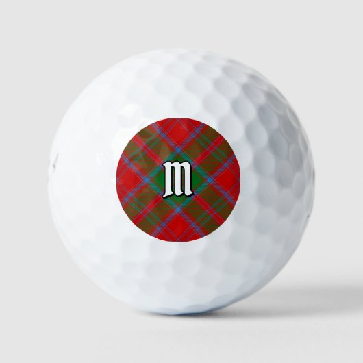 Clan Drummond Tartan Golfballen (Voorkant)