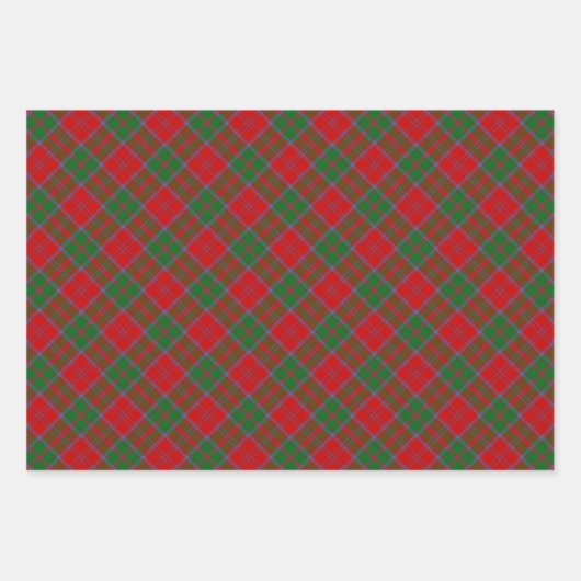 Clan Drummond Tartan Inpakpapier Vel (Voorkant 3)