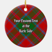 Clan Drummond Tartan Keramisch Ornament (Achterkant)