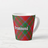 Clan Drummond Tartan Latte Mok (Rechterhoek)