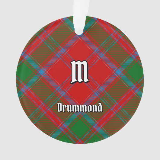 Clan Drummond Tartan Ornament (voorkant)