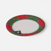 Clan Drummond Tartan Papieren Bordje (Gekanteld)
