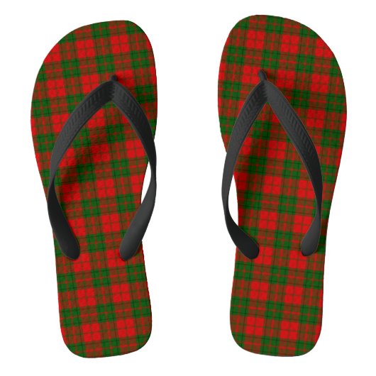 Clan Drummond Tartan Pset Teenslippers (Voetbed)