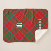 Clan Drummond Tartan Sherpa Deken (Voorkant (horizontaal))