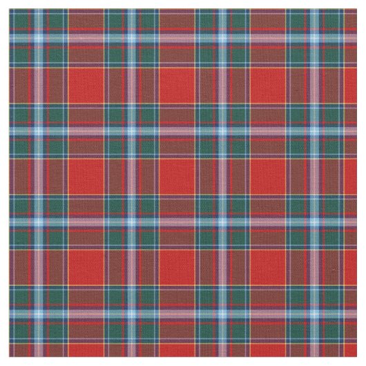 Clan Drummond Tartan Stof (Close Up)