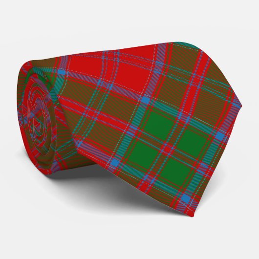 Clan Drummond Tartan Stropdas (Opgerold)