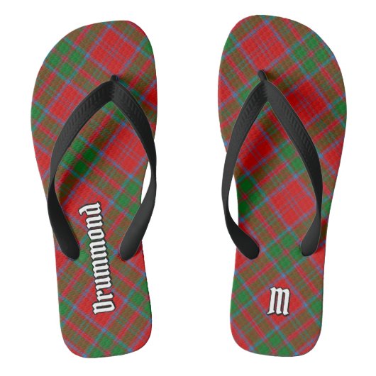 Clan Drummond Tartan Teenslippers (Voetbed)