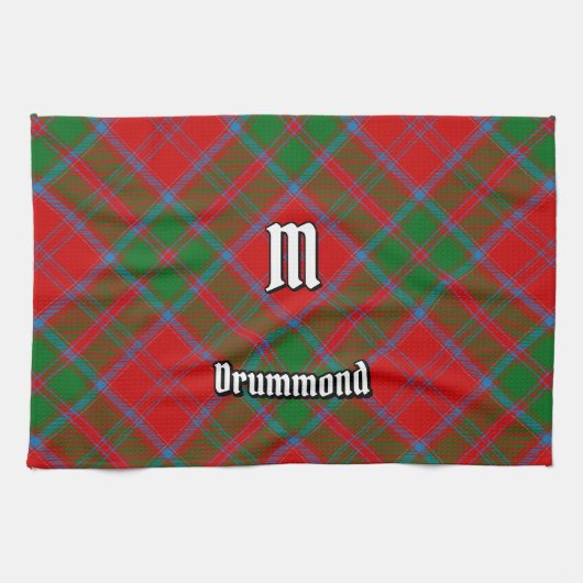Clan Drummond Tartan Theedoek (Horizontaal)