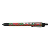 Clan Drummond Tartan Zwarte Inkt Pen (Bodem)