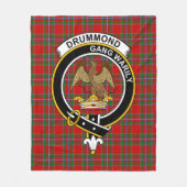 Clan Drummond van Perth Tartan Plaid Fleece Deken (Voorkant)