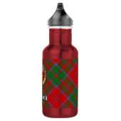 Clan Drummond Wapen over Tartan Waterfles (Rechts)