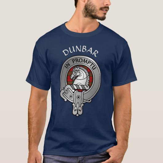Clan Dunbar Crest T-shirt (Voorkant)