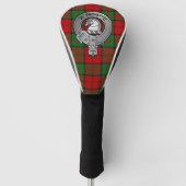 Clan Dunbar Crest & Tartan Golfheadcover (Voorkant)