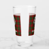 Clan Dunbar Tartan & Crest Badge Glas (Links)