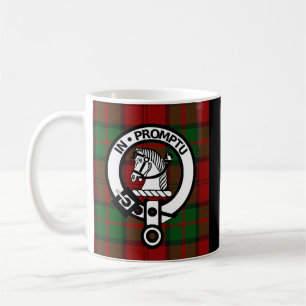 Clan Dunbar Tartan & Crest Badge Koffiemok