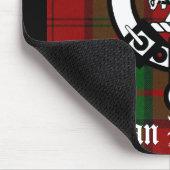 Clan Dunbar Tartan & Crest Badge Muismat (Hoek)