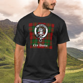 Clan Dunbar Tartan & Crest Badge T-shirt